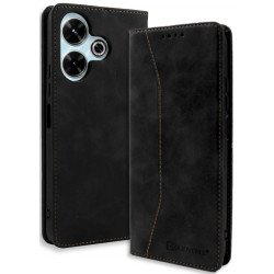 Θήκη Xiaomi Redmi 13 4G / Poco M6 4G / Poco M6 Plus 5G Bodycell Book Case Πορτοφόλι - Black (5206015079573)