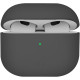Θήκη AirPods 4th Gen Uniq Lino Σκληρή - Grey (UNIQ-AIRPODS(2024)-LINOGRY)