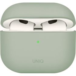 Θήκη AirPods 4th Gen Uniq Lino Σκληρή - Iceplant Green (UNIQ-AIRPODS(2024)-LINOIGRN)