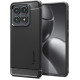Θήκη Xiaomi 14T Pro Spigen Rugged Armor Ανθεκτική Σιλικόνης - Matte Black (ACS08858)
