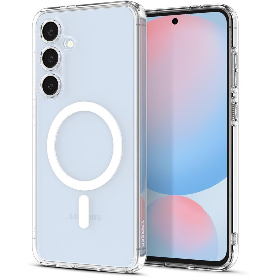 Θήκη Samsung Galaxy S24 FE Spigen Ultra Hybrid MagFit Σκληρή με MagSafe - White (ACS08622)