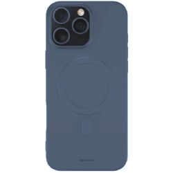 Θήκη iPhone 16 Pro Max Spacecase Silicone Magnetic Case Σιλικόνης με MagSafe - Blue (5905719111717)