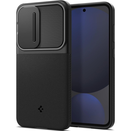 Θήκη Samsung Galaxy S24 FE Spigen Optik Armor με Κάλυμμα για την Κάμερα - Black (ACS08626)