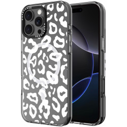 Θήκη iPhone 16 Pro Max HappyCase Joy Διάφανη Σκληρή με MagSafe - Wild Leopard (8719246462450)