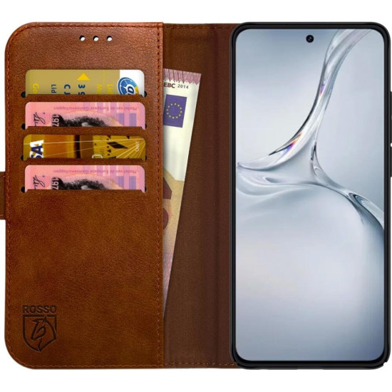 Θήκη OnePlus Nord CE4 Lite Rosso Element PU Πορτοφόλι - Brown (8719246458279)