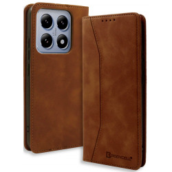 Θήκη Xiaomi 14T Pro Bodycell Book Case Πορτοφόλι - Brown (5206015079924)