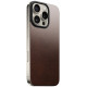 Κάλυμμα iPhone 16 Pro Nomad Magnetic Leather Back Horween Μαγνητικό Δερμάτινο Πλάτης με MagSafe - Rustic Brown (NM01362685)