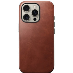 Θήκη iPhone 16 Pro Nomad Modern Leather Case Horween Δερμάτινη με MagSafe - Olde Dublin (NM01686385)