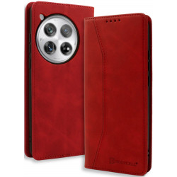Θήκη OnePlus 12 Bodycell Book Case Πορτοφόλι - Red (5206015079788)