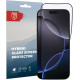 Hybrid Glass iPhone 16 Pro Max Rosso FullFace Αντιχαρακτικό Υβριδικό Προστατευτικό Οθόνης - Black (8719246461095)