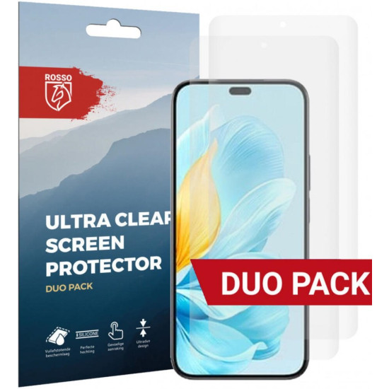 Μεμβράνη Προστασίας Honor 200 Lite Rosso Ultra Clear Screen Protector Οθόνης 2 Τεμάχια - Clear (8719246458774)