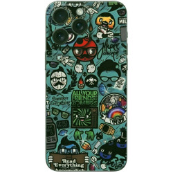 Αυτοκόλλητο Skin Προστασίας Πλάτης iPhone 15 Pro Gams Premium Vinyl Skin Back Plate - 3D BloodVector (GAMS-VNL-SKIN-BV-001-076)