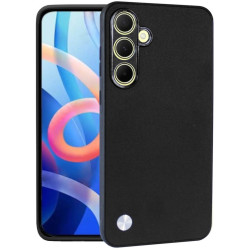Θήκη Samsung Galaxy M55 Bodycell Vegan Cover Σκληρή - Black (5206015077012)