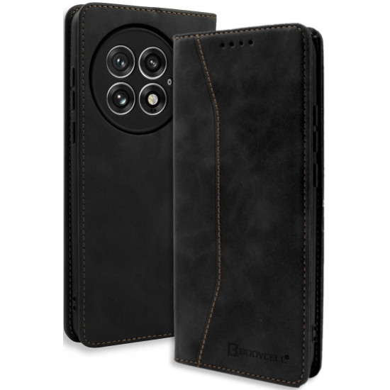 Θήκη OnePlus 13 Bodycell Book Case Πορτοφόλι - Black (5206015079825)