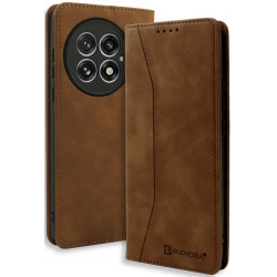 Θήκη OnePlus 13 Bodycell Book Case Πορτοφόλι - Brown (5206015079832)