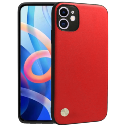 Θήκη iPhone 11 Bodycell Vegan Cover Σκληρή - Red (5206015075407)