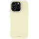 Θήκη iPhone 16 Pro Spacecase Silicone Case Σιλικόνης - Bone (5905719111564)