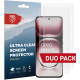 Μεμβράνη Προστασίας Oppo Reno12 Rosso Ultra Clear Screen Protector Οθόνης 2 Τεμάχια - Clear (8719246458866)