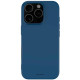 Θήκη iPhone 16 Pro Spacecase Silicone Case Σιλικόνης - Blue (5905719111557)