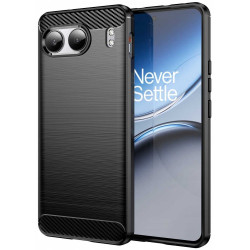Θήκη OnePlus Nord 4 Techsuit Carbon Silicone Σιλικόνης - Black (5949419232549)