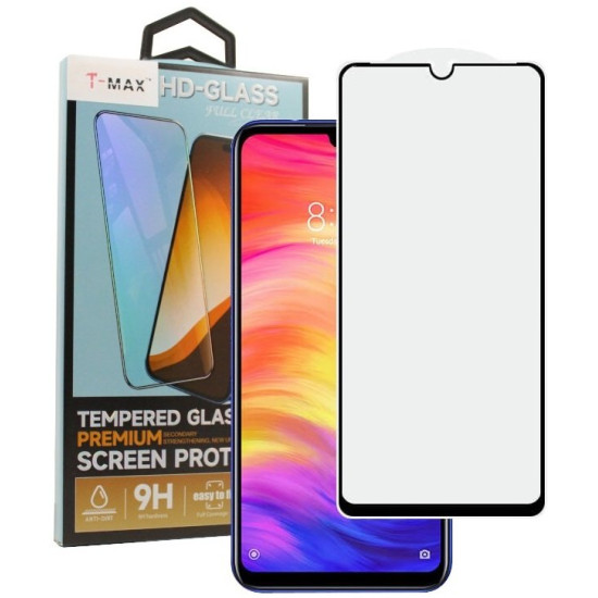 Tempered Glass Xiaomi Redmi 14C / Poco C75 T-Max Premium Full Glue Αντιχαρακτικό Γυαλί Προστασίας Οθόνης - Black (5206015080357)