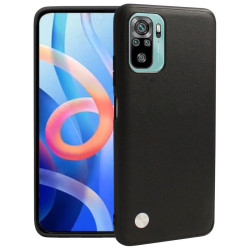 Θήκη Xiaomi Redmi Note 10 / Note 10S / Poco M5s Bodycell Vegan Cover Σκληρή - Black (5206015077531)