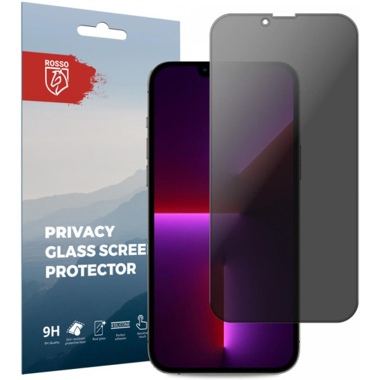 Tempered Glass iPhone 13 Pro Max Rosso Privacy Αντιχαρακτικό Γυαλί Προστασίας Απορρήτου Οθόνης (8719246465086)