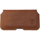 Universal Θήκη Rosso Deluxe Belt Case Δερμάτινη Ζώνης για Smartphones / Κινητά 18 x 9.5 cm - Brown (8719246461927)
