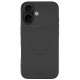 Θήκη iPhone 16 Spacecase Silicone Magnetic Case Σιλικόνης με MagSafe - Black (5905719111649)