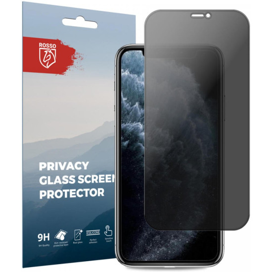 Tempered Glass iPhone 11 Pro Max Rosso Privacy Αντιχαρακτικό Γυαλί Προστασίας Απορρήτου Οθόνης (8719246465055)