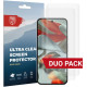 Μεμβράνη Προστασίας Google Pixel 9 Pro XL Rosso Ultra Clear Screen Protector Οθόνης 2 Τεμάχια - Clear (8719246461897)