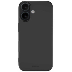 Θήκη iPhone 16 Plus Spacecase Silicone Case Σιλικόνης - Black (5905719111526)