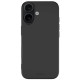 Θήκη iPhone 16 Spacecase Silicone Case Σιλικόνης - Black (5905719111489)