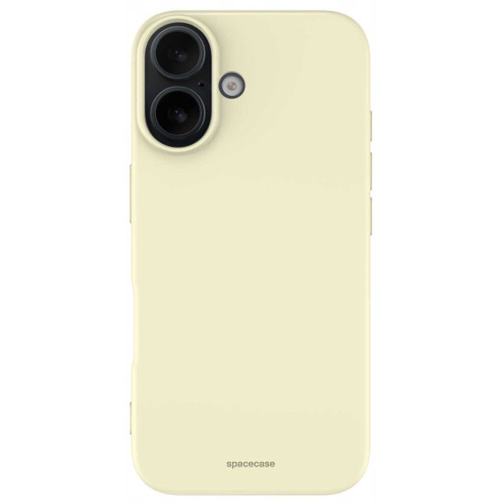 Θήκη iPhone 16 Spacecase Silicone Case Σιλικόνης - Bone (5905719111519)
