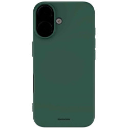 Θήκη iPhone 16 Spacecase Silicone Case Σιλικόνης - Dark Green (5905719111502)