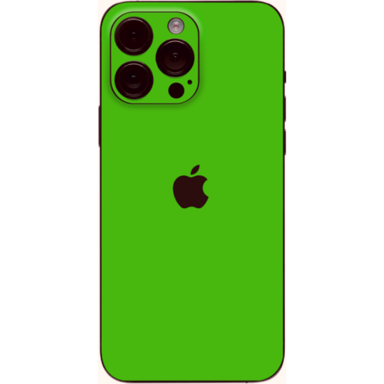 Αυτοκόλλητο Skin Προστασίας Πλάτης iPhone Gams Premium Vinyl Skin Back Plate - Green Matte (GAMS-VNL-SKIN-GM-001)