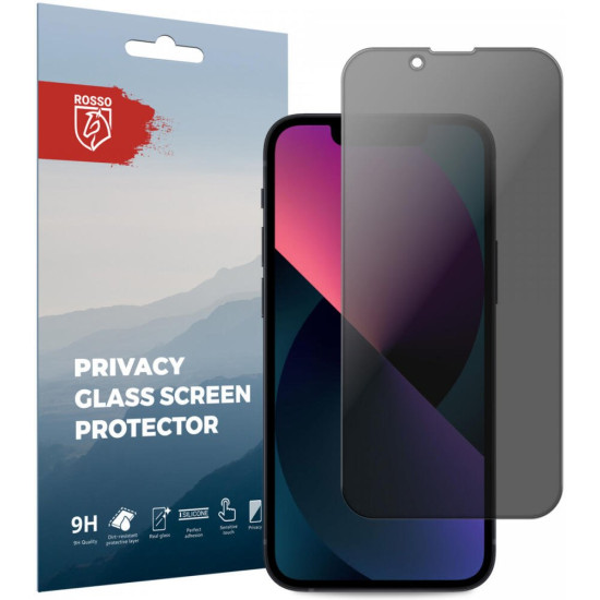 Tempered Glass iPhone 13 mini Rosso Privacy Αντιχαρακτικό Γυαλί Προστασίας Απορρήτου Οθόνης (8719246465079)