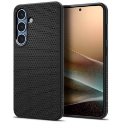 Θήκη Samsung Galaxy S25 Spigen Liquid Air Σιλικόνης - Matte Black (ACS09000)