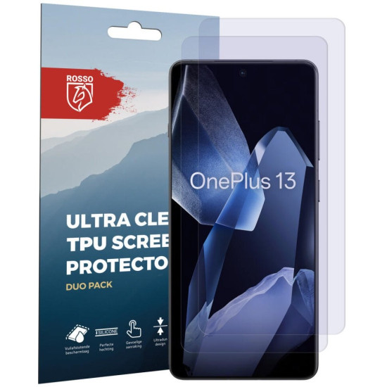 Μεμβράνη Προστασίας OnePlus 13 Rosso Ultra Clear Screen Protector Οθόνης 2 Τεμάχια - Clear (8719246464966)