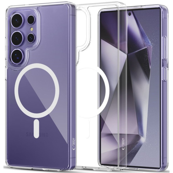 Θήκη Samsung Galaxy S25 Ultra Tech-Protect FlexAir Hybrid Σκληρή Διάφανη με MagSafe - Clear (5906302322367)