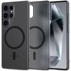 Θήκη Samsung Galaxy S25 Ultra Tech-Protect MagSlim Σκληρή Ημιδιάφανη με MagSafe - Matte / Black (5906302322015)