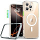 Θήκη & Tempered Glass iPhone 16 Pro Max ESR Classic Pro Set Ανθεκτική με MagSafe / Εναλλάξιμα Κουμπιά & Αντιχαρακτικό Γυαλί Προστασίας Οθόνης - Clear (4894240221839)
