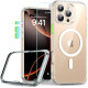 Θήκη & Tempered Glass iPhone 16 Pro ESR Classic Pro Set Ανθεκτική με MagSafe / Εναλλάξιμα Κουμπιά & Αντιχαρακτικό Γυαλί Προστασίας Οθόνης - Clear (4894240221877)