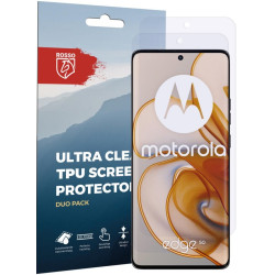 Μεμβράνη Προστασίας Motorola Edge 50 Rosso Ultra Clear Screen Protector Οθόνης 2 Τεμάχια - Clear (8719246464935)