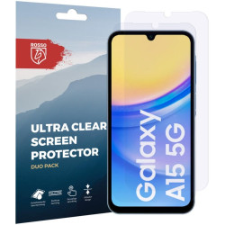 Μεμβράνη Προστασίας Samsung Galaxy A15 Rosso Ultra Clear Screen Protector Οθόνης 2 Τεμάχια - Clear (8719246436826)