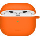Θήκη AirPods 4th Gen Uniq Nexo Σκληρή με Ear Hooks / Άγκιστρα Αυτιών - Volt Orange (UNIQ-AIRPODS(2024)-NEXVORG)