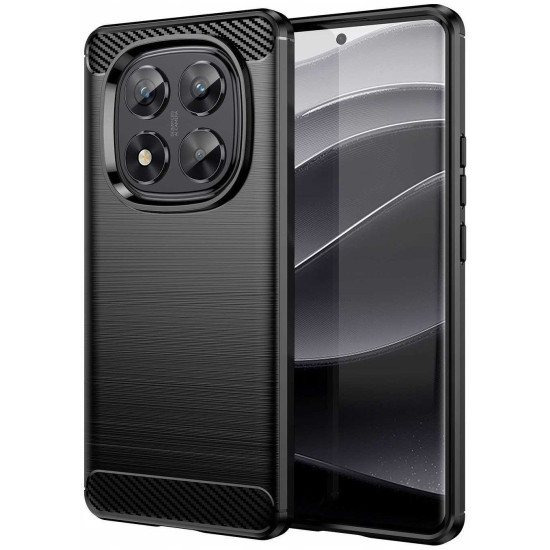 Θήκη Xiaomi Redmi Note 14 Pro 5G Spacecase Carbon Σιλικόνης - Black (5905719113681)