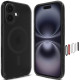 Θήκη iPhone 16 Spigen Ultra Hybrid T MagFit με Κάλυμμα για Camera Control & MagSafe - Frost Black (ACS09074)