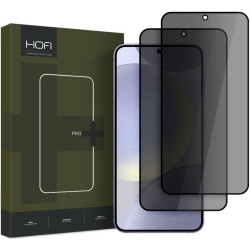 Tempered Glass Samsung Galaxy S25 Hofi Anti Spy Pro+ Privacy Full Face Αντιχαρακτικό Γυαλί Προστασίας Απορρήτου Οθόνης 2 Τεμάχια - Black (5906302322039)