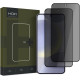 Tempered Glass Samsung Galaxy S25 Hofi Anti Spy Pro+ Privacy Full Face Αντιχαρακτικό Γυαλί Προστασίας Απορρήτου Οθόνης 2 Τεμάχια - Black (5906302322039)